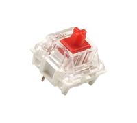 Pack de Switches Gateron KS-9 pour Claviers Mécaniques | Plate Mounted (Gateron Silent Red, 90 Pcs)