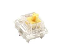 Pack de Switches Gateron KS-9 pour Claviers Mécaniques | Plate Mounted (Gateron Yellow, 65 Pcs)