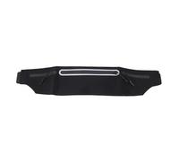 Pack de Taille de Téléphone, Sachet de Taille Sportive pour Courir, Pack Fanny à L'épreuve de l'eau pour S'entraîner, Faire du Vélo avec Plusieurs Poches et Compartiments, (Black)