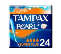 Pack de Tampons Pearl Super Plus Tampax Tampax Pearl [24 uds] 24 uds
