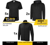 Pack De Tenue 2 Hoodie, 5 T-Shirt, 1 Veste Softshell Lot Uniformes Travail