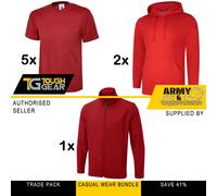 Pack De Tenue 2 Hoodie, 5 T-Shirt, 1 Veste Softshell Lot Uniformes Travail