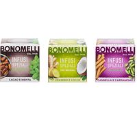Pack de test Bonomelli Infusi Speziali Infusion Pack de 3 x 10 filtres Ingrédients 100 % naturels