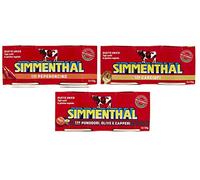 Pack de test Simmenthal Plat préparé à base de boeuf en gelée de légumes Viande en conserve avec tomates - avec artichauts - avec piment (6 x 135 g)