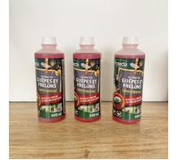 Pack de trois liquides pour pièges à guêpes