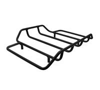 Pack de Voyage pour Moto, Porte-Bagages supérieur, Coffre, pour Touring Road King Street Glide FLHR FLHX FLHT FLHTCU 1984-2018 (Noir)