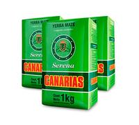 Pack de Yerba Mate Canarias Serena 1Kg - 3 Unites - Total 3 Kg de Yerba Mate