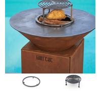 Pack Decouverte Brasero Auvergnat Corten Normal Rond 62 Simple Cuve