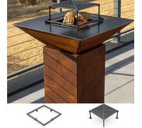 Pack Decouverte Brasero Cevenol Corten Normal Carre 74 Simple Cuve