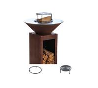 Pack Decouverte Brasero Classique Corten 103 Double Cuve