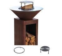 Pack Decouverte Brasero Classique Corten 103 Double Cuve