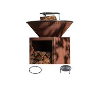 Pack Decouverte Brasero Classique Corten 83 Double Cuve