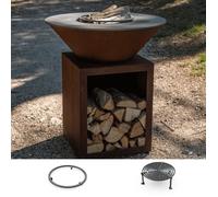 Pack Decouverte Brasero Classique Corten 83 Simple Cuve