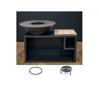 Pack Decouverte Brasero Traditionnel Aluminium 83 Noir Double Cuve