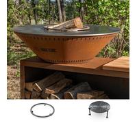 Pack Decouverte Brasero Traditionnel Corten 83 Double Cuve