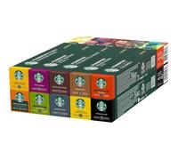 Pack Découverte Café Capsules Nespresso 100 Capsules 10x10 Variétés De Torréfaction Espresso Et Lungo Pour Tous Les Goûts
