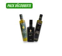 Pack Découverte de 3 Bouteilles d'Huile d'Olive Baghlia : Le Trésor des Montagnes d'Algérie