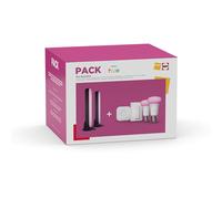 Pack Découverte Kit de démarrage Philips Hue Ambiance blanc et couleur + Pont + Télécommande + 2 Barres Lumineuses Philips Hue Play