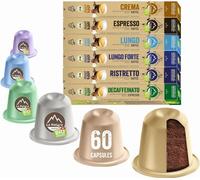 Pack dégustation - 60 capsules de café | La Natura Lifestyle Organic 306g| Compatible avec Nespresso®*³
