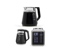 Pack déjeuner - - Bouilloire électrique 1L 1100W - Grille-pain Inox 850W - 7 niveaux de température