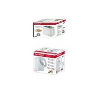 PACK DEJEUNER Bouilloire électrique Blanche 1L6 2200W + Grille-pain Blanc 2 Fentes 700W