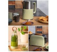 Pack déjeuner - LIVOO - Ensemble petit-déjeuner - Bouilloire 1,7L - Grille-pain 7 niveaux - Blender nomade