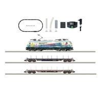 Pack démarrage - MINITRIX - 186 252-3 Railpool - bogie métal - décodeur mfx/DCC - moteur inertie