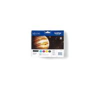 Pack d'encres - BROTHER - LC1240VALBP - Original - Cyan, Magenta, Jaune, Noir - 280g
