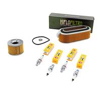 Pack d'entretien Filtre à air + Filtre à huile + Bougies d'allumage pour Hon da CB 900 CB900 Bol d'Or SC01 SC09 année de construction 1979-1983