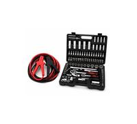 Pack Dépannage Auto Coffret 108 Pièces KraftMüller - Câbles Démarrage 350A 3,5m
