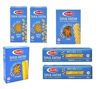Pack d'essai Barilla Pâtes Sans Gluten Sans Gluten Sans Gluten 2X Ditalini Rigati 2X Spaghetti 1x Fusilli 1x Tortiglioni (6 x 400g)
