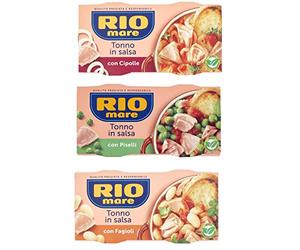 Pack d'essai Rio Mare Préparé Thon Légumes 6 x 160g Instant Aliments