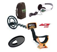 PACK : Détecteur de métaux Garrett ACE 250 + Casque + Sac à dos + protège disque