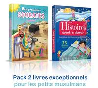 Pack deux livres : Mes Premières Sourates illustrées + Histoires avant de dormir inspirées du Coran et de la Sunna (35 histoires passionnantes)