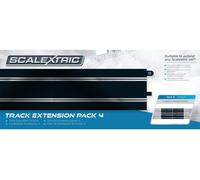 Pack D'Extension De Piste Scalextric 4 - 4 X Droits - C8526