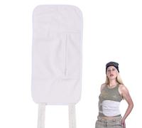 Pack d'huile de ricin - Pack d'huile de ricin pour soins personnels | Huiles essentielles, bande élastique | Fuite anti-huile, haute absorption pour un foie sain et moins de stress | Pack d'huile de r