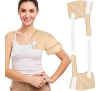 Pack d'huile de ricin pour épaule, 2 paquets d'huile de ricin réutilisables, emballage étanche et étanche, compresse avec bande élastique réglable, paquets, paquet