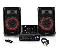 Pack d'initiation DJ - LTC - FIRST-DJ-PLAYER - Amplificateur 2x20W - Table de mixage - Casque et micro inclus