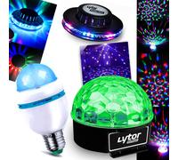 Pack DJ LED Ampoule Mini DIAMS RVBA + OVNI LED + Jeu de lumière SIXMAGIC