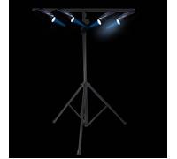 Pack DJ-LIGHT - FLASH - AIRSHIP RGBW 64 LEDS - Portique 110-280 cm - 64×LED RGBW - Modes Auto/Strobe/Sound