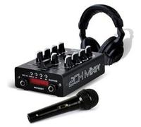 pack dj sono table de mixage usb bluetooth ibiza sound mix500-bt + casque + micro G