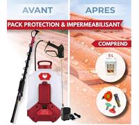 Pack DORSAL SPRAYER EVO PHOENIX 5,10 OU 20L HYDRO LEO avec la perche télescopique EVO de 5.4 m 5 L