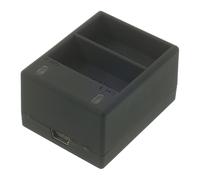 Pack double chargeur double batterie usb pour gopro hero3 + / 3 avec mini câble usb