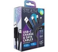 Pack double de câbles furtifs USB-C (sous licence pour PSVR2 et PS5)