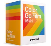 Papier photo instantané Polaroid Films couleur pour Polaroid Go - Cadre blanc - 16 photos