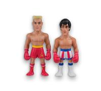 Pack double Figurine PVC Minix Rocky IV Movies 12cm