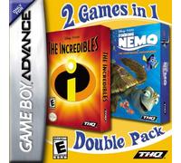 Pack double Finding Nemo / Incredibles - Game Boy Advance