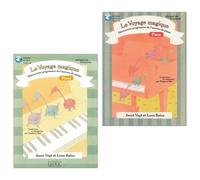 Pack double: Le Voyage Magique - Niveau 3A et Niveau 3B 'Aventurier' - Stéphane Blet - Alphonse Leduc + carnet musical Soundman + 2 crayons