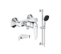 Pack douche mécanique Swift 2023 avec ensemble de douche Vitalio Comfort 110 et tablette en angle