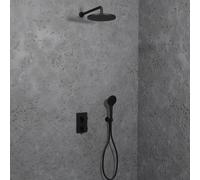 Pack Douche Thermostatique Omega Blackmat - CRISTINA ONDYNA XOG75213